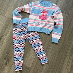 Disney’s Red Panda leggings/sweater set